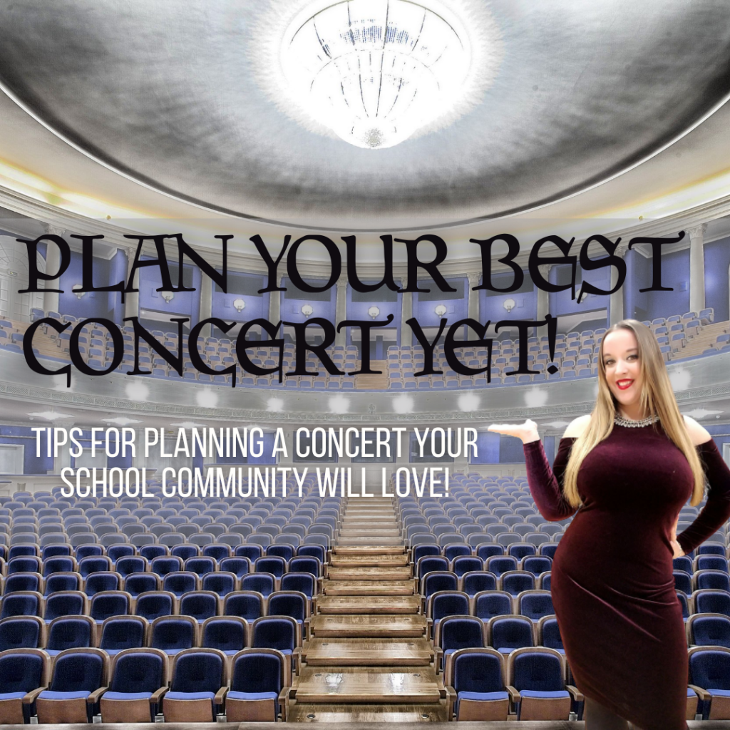 Concert Planning for Music Teachers