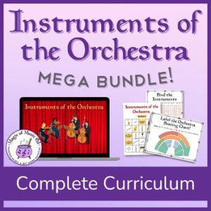 Purchase the Complete Curriculum for Teaching Instruments of the Orchestra on Teachers Pay Teachers!