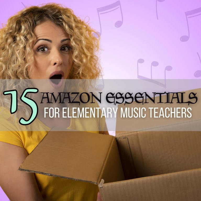15 Amazon Essentials for Elementary Music Teachers
